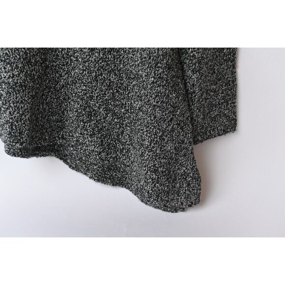 J. Jill Sweater Women's Sz S Black Marled Cotton Sweater Casual Top Pullover - Picture 7 of 12